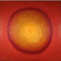 Michael Schreck, Sunburst, Oil on canvas