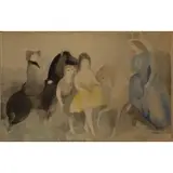 Marie Laurencin, Marie Laurencin Paris 1948, Lithograph