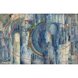 Jindra Husáriková, Surrealist Scene, Oil on canvas