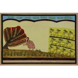 Shalom Moskowitz, Biblical Scene, Gouache