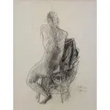 Byron Browne, Nude Study