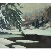 Ralph Iligan, Landscape, Oil on canvas