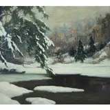 Ralph Iligan, Landscape, Oil on canvas