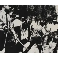 Andy Warhol, Birmingham Race Riot, 1964, Screenprint