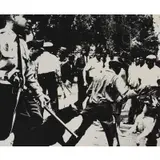 Birmingham Race Riot by Andy Warhol, 1964, Screenprint, sold Feb 2021