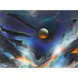 Dream by Leonardo Nierman, Oil on canvas, sold Feb 2021