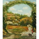 Antonio Sariola, Rendevous, Oil on canvas