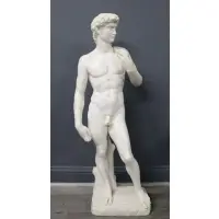 Raffaello Romanelli, Untitled, A well executed and large sculpture OF David