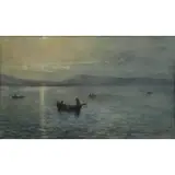 Thomas Daly, Cod Fishing, Watercolor