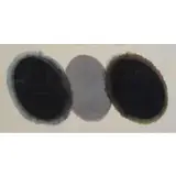 Byong Yong Lee, Two Black Eggs, 1989, Watercolor
