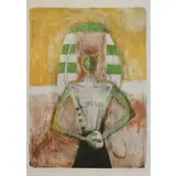 Carnavalesca by Rufino Tamayo, 1969, Color lithograph, sold Jan 2021