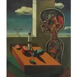 Leonidas Maroulis, Das Wunderkind, 1972, Oil on canvas