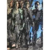 David D. Stern, Wide Eye Shuffle, 2000, Oil on canvas