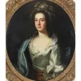 Joseph Blackburn, Portrait of a Lady, Oil on Canvas