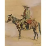Frederic Remington, Mountain Man, Lithograph