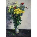 Gaston Sebire, Chrysanthemes et roses