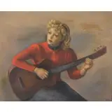 Robert Philipp, Woman with Guitar