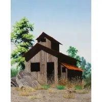 Van Nortwick, Main Shaft, 1970, Oil on canvas