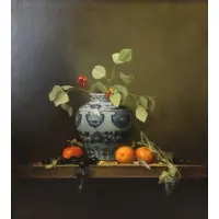 Eleanor Moore, Still Life, Oil On Canvas