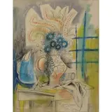 Byron Browne, Floral Still Life