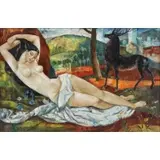 György Marczell, Nude, Oil on canvas