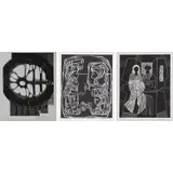 Set Of Three Lithographs, Four Cuban Masters Set