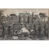Giovanni Battista Piranesi, Veduta Della Villa Estase in Tivoli
