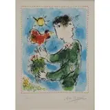 Marc Chagall, At the Dawn of Love