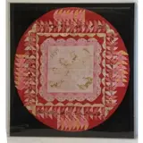 Miriam Schapiro, 1899, 1978, Fabric collage and acrylic