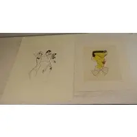 Sinatra by Al Hirschfeld, Pair of Prints, sold Nov 2020