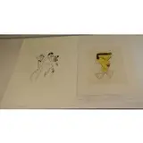 Al Hirschfeld, Sinatra, Pair of Prints