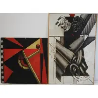 Nick de Angelis, Pair of paintings
