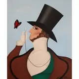 Robin Morris, Eustace Tilly, Oil on Canvas