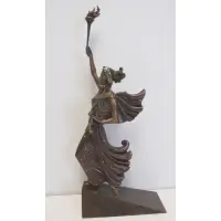 Untitled by Erté, Bronze Sculpture Liberty Fearless & Free, sold Nov 2020