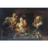 Jacob Jordaens, Genre Scene, Oil on canvas