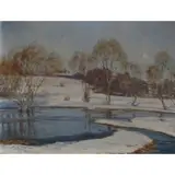 František Kaván, Winter Landscape