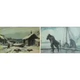 Gordon Grant, Pigeon Cove in Winter