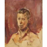 Antonio Blanco, Master Ira Schulte, Oil on Canvas