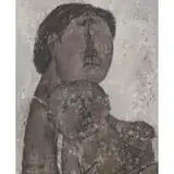 Akira Tanaka, Mother and Child, Oil on canvas