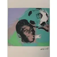 Pele by Andy Warhol, Offset print, sold Oct 2020