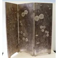 Max Kuehne, Trifold M Silvergilt Screen