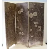 Max Kuehne, Trifold M Silvergilt Screen