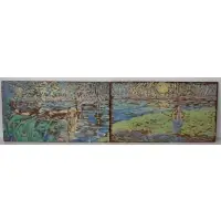 William Malherbe, Unsigned, Pair of Oils on Panel
