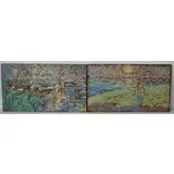 William Malherbe, Unsigned, Pair of Oils on Panel