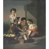 Bartolomé Esteban Murillo, Children Playing Dice