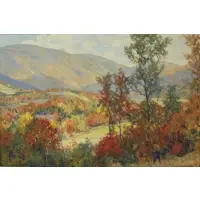 Dorset Hollow by Wallace Weir Fahnestock, Oil on Canvas, sold Sep 2020