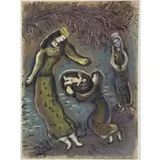 The Story of Exodus II by Marc Chagall, Lithograph, sold Sep 2020