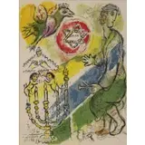The Story of Exodus VII by Marc Chagall, Lithograph, sold Sep 2020