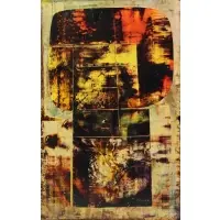 Ken Nielsen, Abstract Composition, Oil on Panel