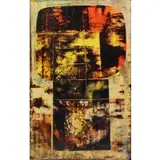 Ken Nielsen, Abstract Composition, Oil on Panel